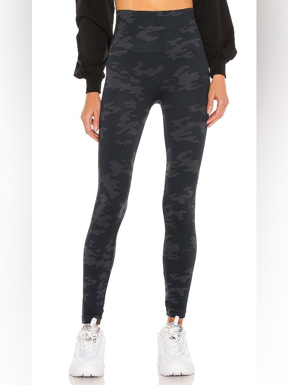 SPANX Look At Me Now Seamless Legging - Black Camo